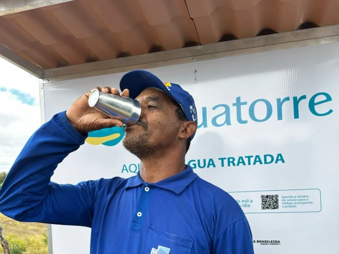 Pessoa beneficiada por uma iniciativa da SDW